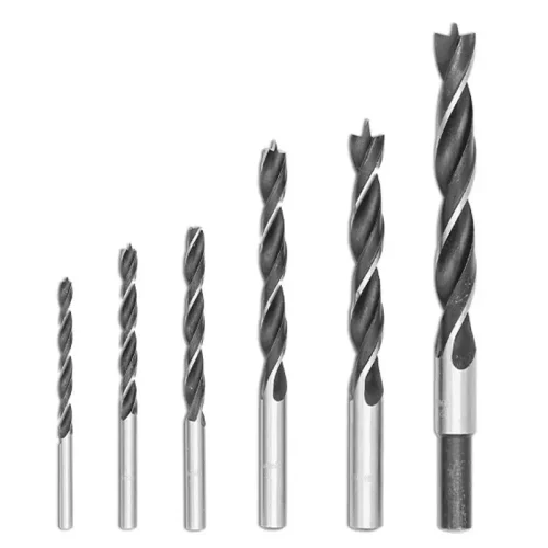 MECHAS PARA MADERA (3 PUNTAS) EN JGO X 6 PZS. (4-12MM). BREMEN®