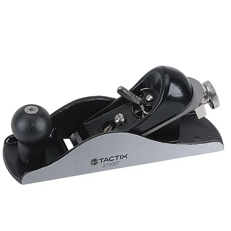 CEPILLO CARPINTERO MANUAL AJUSTABLE 7" 180MM. TACTIX