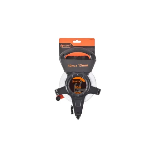 CINTA METRICA LARGA CON MANIJA 60M X 13MM. TACTIX