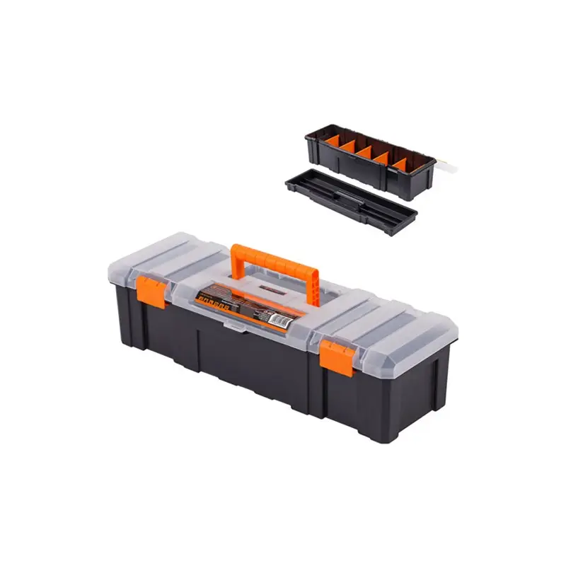 CAJA DE HERRAMIENTAS 18" PLASTICA L 46CM. TACTIX - Imagen 2