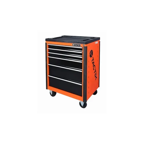GABINETE DE HERRAMIENTAS CHAPA C/ 4 RUEDAS. TACTIX.-