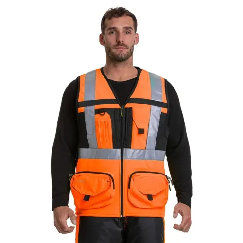 CHALECO GEOLOGO XPERT TALLE XL NARANJA XL. Alaska®