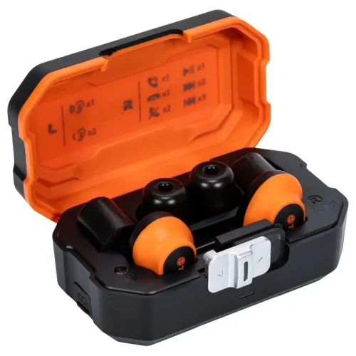 AURICULARES BLUETOOTH INALAMABRICOS CON AISLAMIENTO DE SONIDO. TACTIX