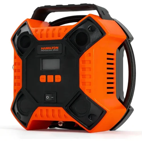 COMPRESOR DE AIRE 12V PARA AUTOMOTORES  DISPLAY DIGITAL - Imagen 4