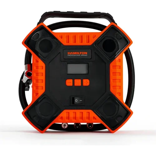 COMPRESOR DE AIRE 12V PARA AUTOMOTORES  DISPLAY DIGITAL