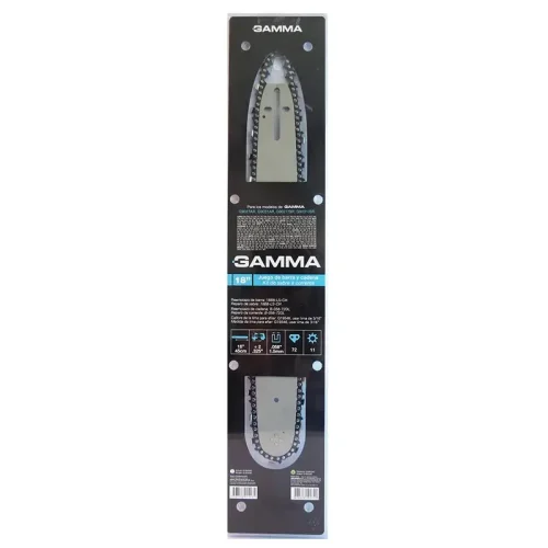 JUEGO ESPADA Y CADENA 18"-45CM. GAMMA.