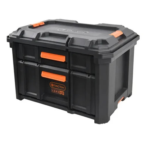 CAJA DE HERRAMIENTAS 2 CAJONES LOADUP. TACTIX