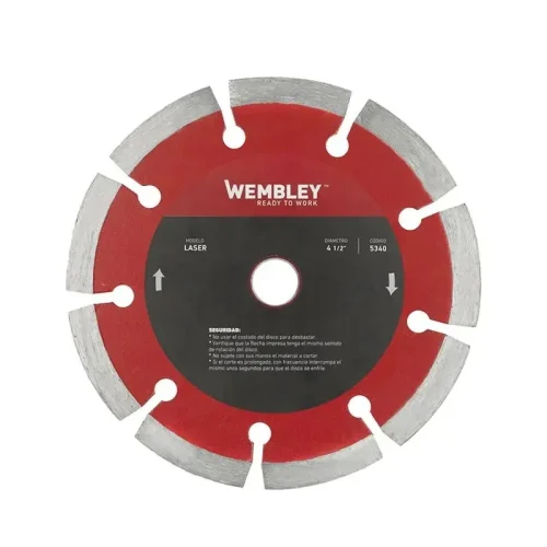 DISCO DIAM. WEMBLEY 4-½" SECO (LASER)