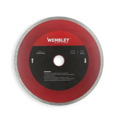 DISCO DIAM. WEMBLEY 4-½" HUMEDO (CONTINUO)