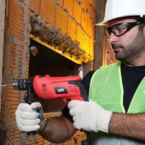 TALADRO PERCUTOR 550W 13MM C/MALETIN - Imagen 3