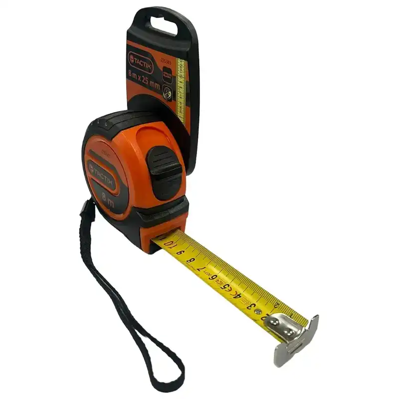 CINTA METRICA 8MX25MM PROF. TACTIX - Imagen 3