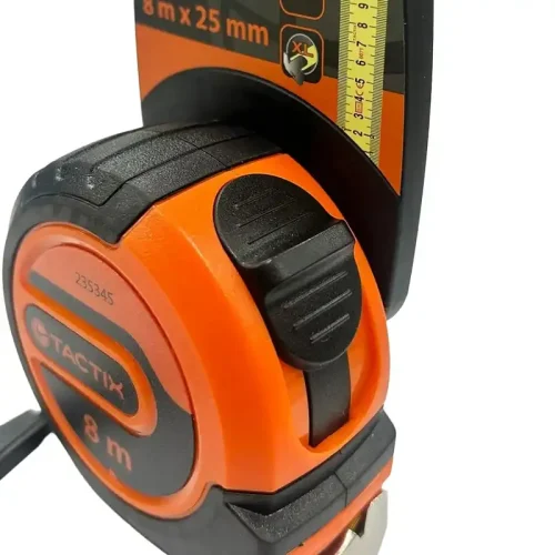 CINTA METRICA 8MX25MM PROF. TACTIX - Imagen 4