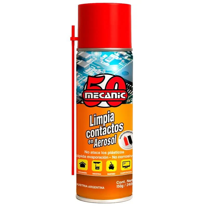 LIMPIA CONTACTO 240ML MECANIC C/U (12)