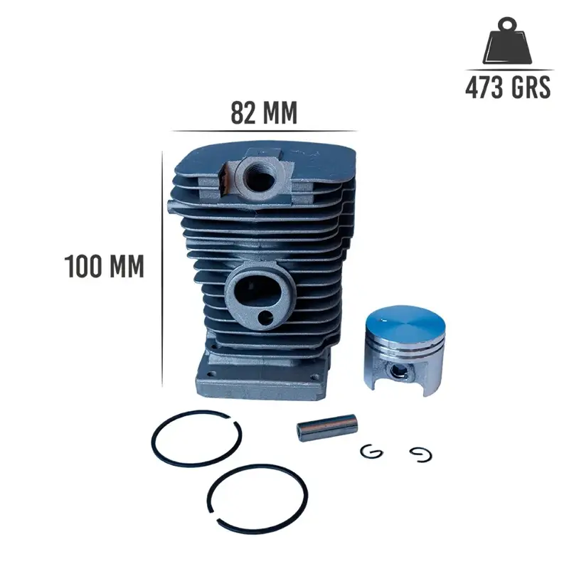 CILINDRO PISTON Y AROS STIHL MS170 - 37MM MOT. VENROL - Imagen 4